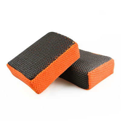 Environmentally Friendly Orange Clay Block For Cleaning Cars Blister Packaged