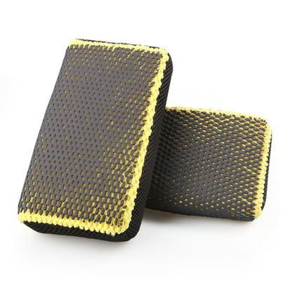 Square Yellow Clay Block For Auto Detailing Remove Contaminants Without Lub