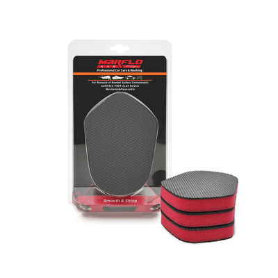 Square Shape Red Car Clay Block With BSCI ISO-9001 Certification