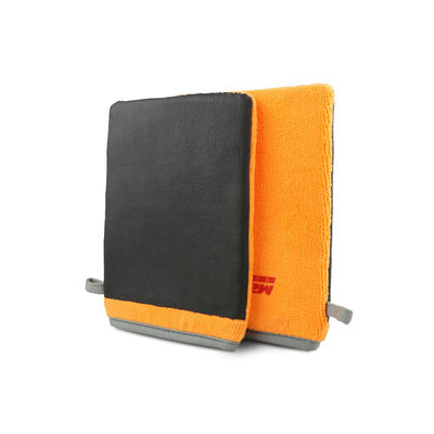 Medium Orange Nanoskin Clay Mitt S M L XL Size For Auto Wahshing