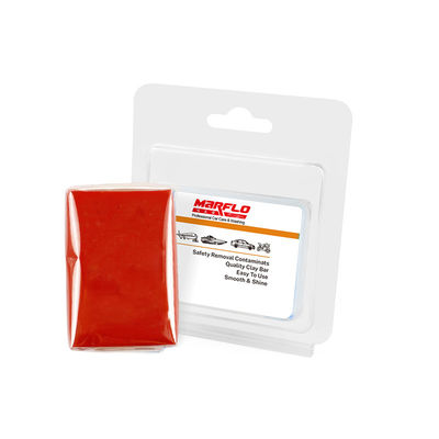 Customized Red Gray Professional Detailing Clay Remove Contaminants For Car Paints